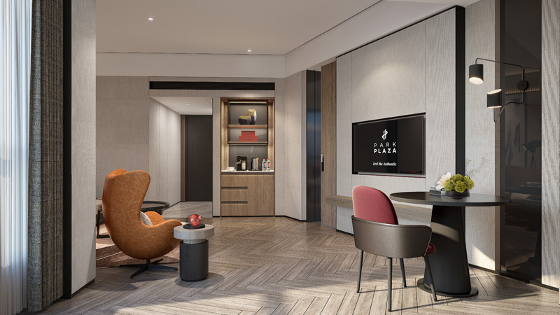 PARK PLAZA（麗亭酒店）樣板房